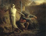 Jean Francois Millet Death and the woodcutter Germany oil painting artist